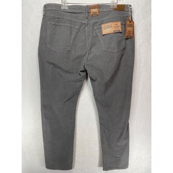 Cremieux Men's 42x30 Straight Fit Corbin Corduroy Pants Gray NWT - Picture 4 of 15